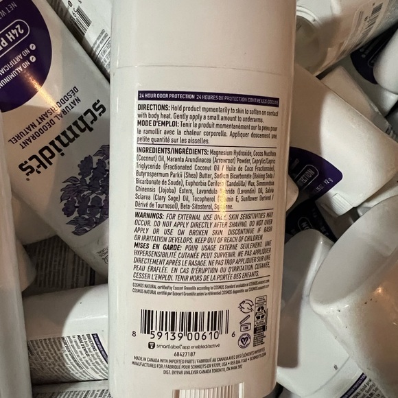 Schmidt’s all natural Deodorant 2 Pk - Picture 3 of 4